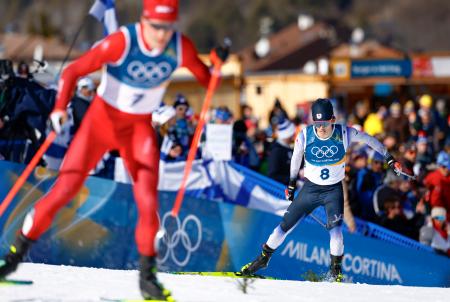 スキー距離で山崎大翔３０位　ミラノ・コルティナ五輪第８日