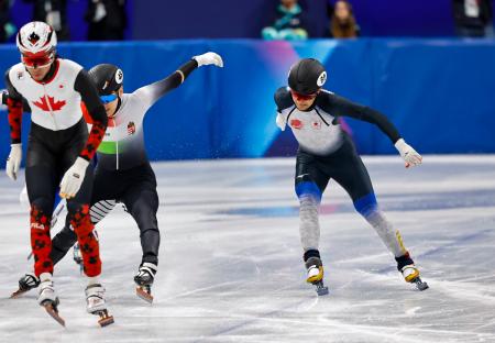 吉永、金井は準決勝進めず　ショートトラック・１２日