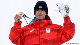 男子モーグルのエース・堀島行真が2大会連続の銅メダル　大技「コーク1440」決める