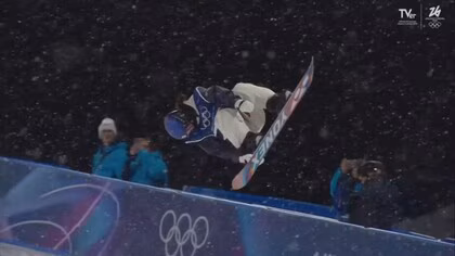 未明の出雲から熱いエール！女子スノーボード・清水さら選手が初五輪で4位入賞　惜しくもメダル獲得ならず