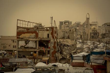 五輪の熱気、ガザへ届かず　壊滅状態、イスラエル出場に批判