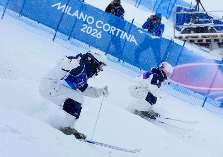 モーグル藤木日菜、惜敗も充実感　女子デュアル２回戦で