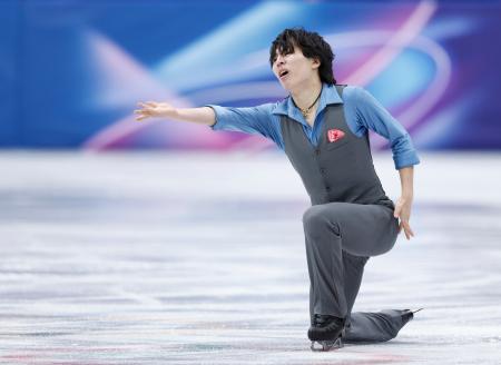 三浦佳生「いい経験で終われた」　フィギュア男子、巻き返し１３位