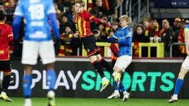 「イナズマきたー！」伊東純也が&ldquo;痺れるクロス&rdquo;で同点弾演出！一方でファン悲鳴も「頼むからアシストつけてくれよ」