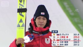 ミラノ五輪スキージャンプ 男子ラージヒルで二階堂蓮が銀メダル