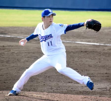 中日・中西、上々の実戦デビュー　１回を三者凡退