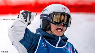 堀島行真がデュアルモーグルで銀メダル！悲願まであと一歩...決勝でキングズベリーに敗れる、フィニッシュ後は&ldquo;謝罪のポーズ&rdquo;