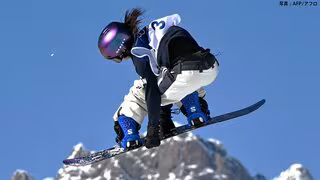 スノボ村瀬心椛、2冠へ貫禄の予選2位通過！岩渕、深田ら日本勢3人が決勝進出【女子スロープスタイル】