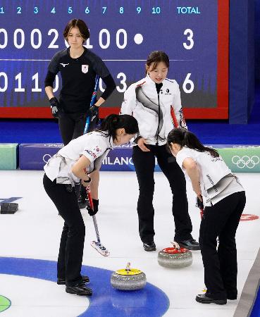 フォルティウスが４敗目　カーリング・１５日