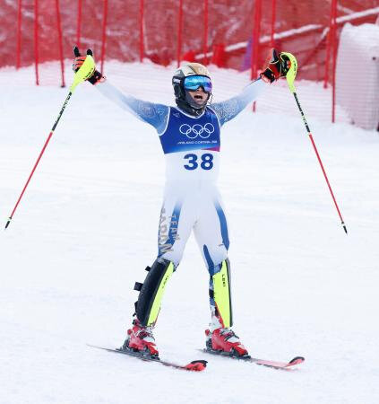 初出場の相原史郎は２０位　アルペンスキー・１６日