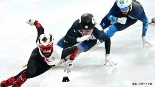 シュートトラック男子500m エース宮田将吾、組4位で予選敗退、吉永⼀貴は転倒に巻き込まれるも救済措置で準々決勝進出