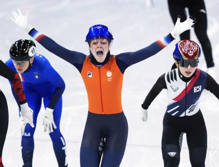 王国オランダ、ショートＴも席巻　ロングＴに負けじ、男子も「金」