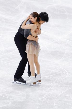 フィギュア三浦、木原組が「金」　ペア日本勢初、ＳＰ５位から逆転