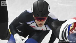 吉永一貴が転倒巻き込みも&hellip;準々決勝進出　ショートトラック男子500m予選　ミラノ五輪