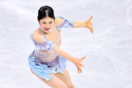 一時資格停止の李海仁が好演　フィギュア女子、ＳＰ９位