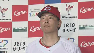 【カープ沖縄キャンプ】大瀬良2段モーション封印しロッテ相手に貫禄の無失点投球も「まだまだ上がある」　紅白戦4失点の悔しさをバネに修正