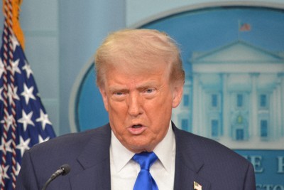 トランプ氏、日本の対米投資第1弾発表　火力発電など5.5兆円規模