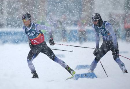 複合男子団体スプリントは６位　カーリング女子は中国と最終戦