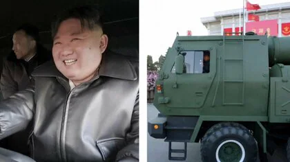 金正恩総書記が600ミリ大型ロケット砲の車両を運転&hellip;北朝鮮メディアが公開　党大会を前に最新兵器の量産体制誇示する狙いか