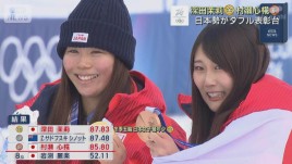 深田茉莉 村瀬心椛　日本勢がダブル表彰台　スノーボード女子スロープスタイル