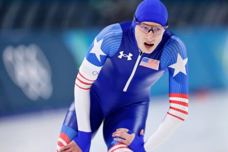 ストルツ完敗に会場どよめき　スピードスケート、３冠逃す