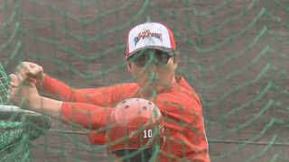 【カープ沖縄キャンプ】快音響かせる佐々木泰　新井監督の&ldquo;沈黙&rdquo;を破らせ熱血指導　和製大砲への階段