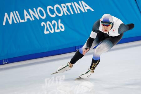 山田１２位、野々村は１８位　スピードスケート・１９日