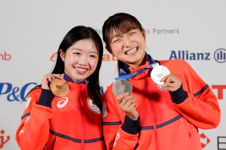 今季引退の坂本花織「未練ない」　フィギュア女子、一夜明け会見