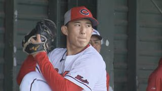 【カープ沖縄キャンプ】ドラ2齊藤汰直オープン戦開幕投手へ　「筒香さんと対戦してみたい」強打者相手に力試し誓う　ワクワクした気持ち