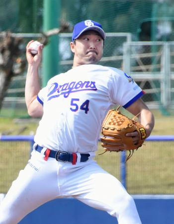 中日救援陣の要、調整順調　藤嶋、新球には収穫と課題