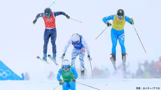 古野慧はメダルまであとわずか、表彰台入り叶わず4位...過酷レース乗り越え日本人過去最高順位【ミラノオリンピック】