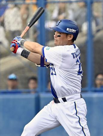 Ｄ７―５広（２１日）　新人の平川と勝田がともに３安打