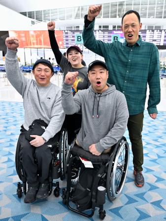 森井、鈴木ら事前合宿へ　冬季パラ、アルペン代表