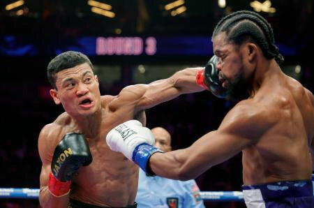 ボクシング平岡は判定負け　ＷＢＡスーパーライト級