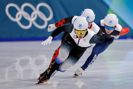 ２０歳の佐々木翔夢が決勝へ　スピードスケート・マススタート