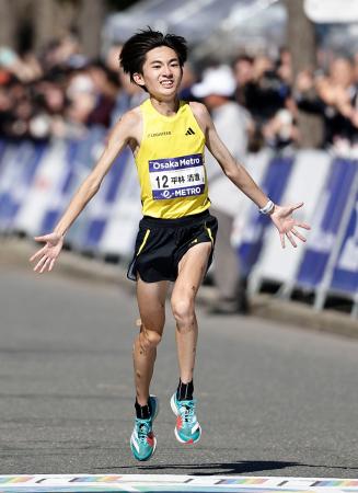 平林、日本勢トップの５位　大阪マラソン、ＭＧＣ獲得