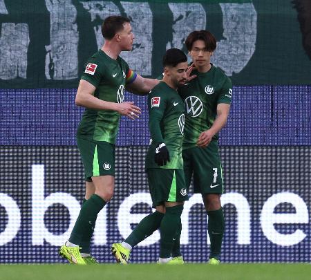 塩貝、加入後初ゴール　サッカーのドイツ１部