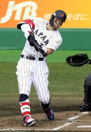 ＷＢＣ日本代表、壮行試合で大勝　ソフトバンクに１３―３