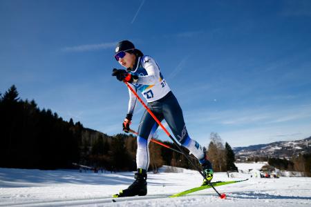 土屋正恵２３位、アンデションＶ　スキー距離・２２日