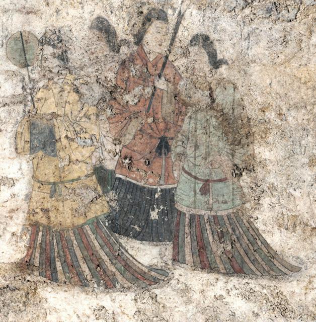 「飛鳥美人」上着にも臙脂を使用か　南方原産、高松塚古墳の国宝壁画