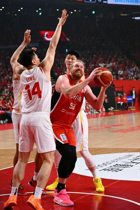 桶谷新監督、初戦は黒星　バスケ男子代表、中国に80-87　バスケＷ杯アジア1次予選