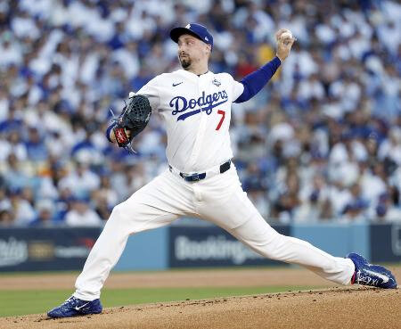 ドジャースのスネル、開幕ＩＬか　左肩に不安を抱え別メニュー