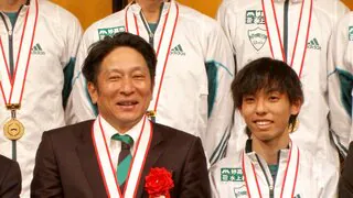 箱根駅伝優勝の青学大・黒田朝日が祝勝会で仲間への感謝と今後の決意語る 「箱根で勝つために必要だったのは同期の存在」