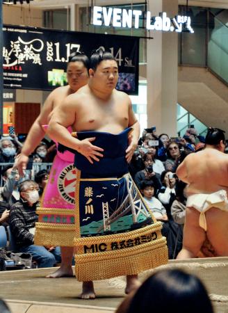 藤ノ川「期待を感じる」　自己最高位の前頭２枚目で春場所