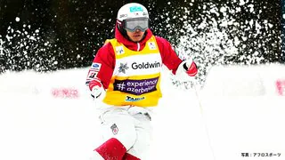 ミラノ五輪銅・堀島行真が3位 ！ 引退表明の冨髙日向子も2位 日本勢男女で表彰台入り【モーグルW杯富山なんと大会】