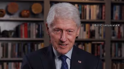 クリントン元大統領が少女への性的虐待で起訴の富豪・エプスタイン氏めぐり証言「把握していれば自首させていた」身の潔白主張