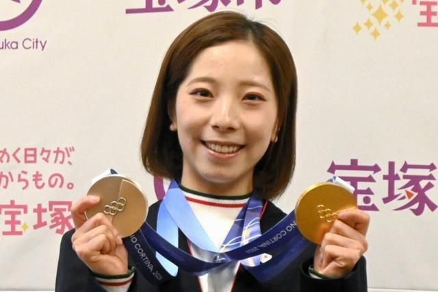 三浦璃来選手が両親に伝えた言葉明かす　地元の兵庫県宝塚市を訪問