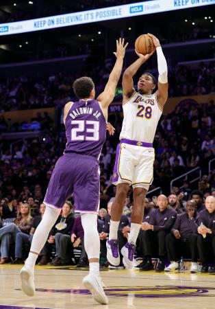 八村は８得点、レーカーズ勝つ　ＮＢＡ、ブルズ河村は終盤出場