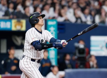 大谷無安打、ＷＢＣ日本代表黒星　強化試合、オリックスに３―４