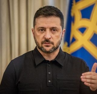 防空兵器供給への影響を懸念　ウクライナ大統領、中東混乱で